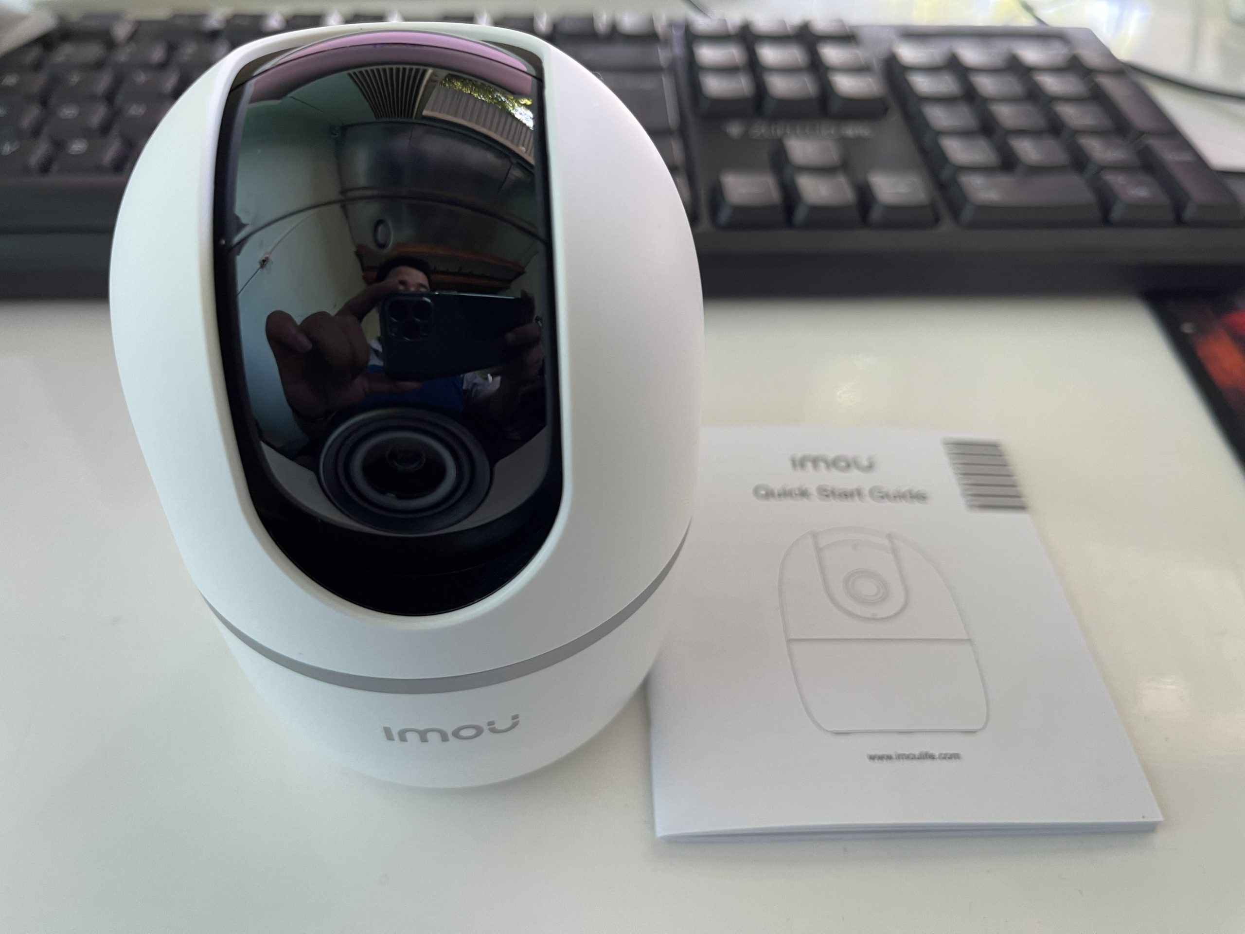 Camera IMOU A1, Camera Xoay 360, AI Phát hiện người, màng trập riêng tư 2MP - Hàng Chính Hãng